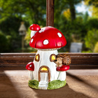 Déco d'automne champignon à LED