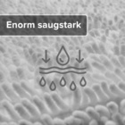 Tapis de bain ultra doux, gris