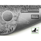 Tapis de bain ultra doux, gris