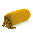 Lot de 2 draps-housses, moutarde 100 x 200 cm