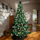 Lot de 10 bougies pour sapin avec télécommande