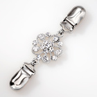 Clip fermoir pour veste, argent