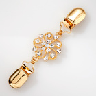 Clip fermoir pour veste, col. or