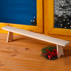 Banc déco en bois, 60 cm
