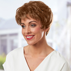 Perruque naturelle "Emma", blond foncé