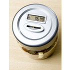 Tirelire avec compteur