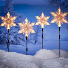 Piquet Flocon de neige LED Casa Bonita