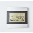 Station météo avec horloge et calendrier