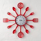 Horloge de cuisine ʺCouvertsʺ