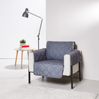 Protection fauteuil, gris, 58 x 179 cm