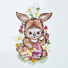 Suspension en textile "Lapin"