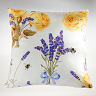 Housse de coussin "Roses & Lavande" Casa Bonita