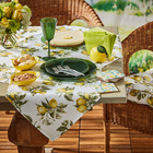 Chemin de table "Citron", 40x120 cm, Casa Bonita