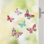 Décorations pour fenêtre 3D "Papillons"