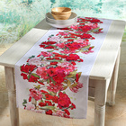 Le chemin de table "Azalées", 40x140 cm, Casa Bonita