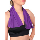 Lot de 2 serviettes rafraîchissantes magiques vert et lilas