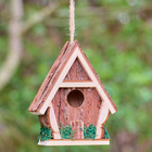 Maison pour oiseaux en bois