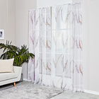 Rideau "Plumes", 140 x 230 cm