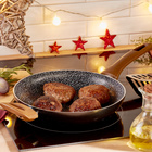 Poêle en aluminium "Stoneblack"