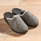 Chaussons, gris foncé