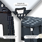 Tabouret pliable