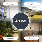 Tabouret pliable