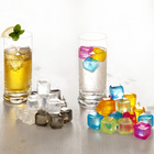 Lot de 20 glaçons réutilisables, multicolore