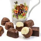 Mug "Nid de Pâques" garni de chocolats belges
