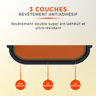 Mini-plats, lot de 3 cuivré
