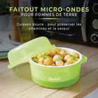 Faitout micro-ondes pour pommes de terre Basilico