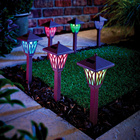 Lot de 6 lampadaires solaires Gainsborough