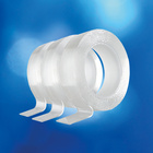 Rubans adhésifs Nano transparent, lot de 3