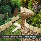 Lot de 10 éléments de bordure Pierre Gainsborough