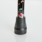 4 embouts en caoutchouc pour canne de marche