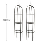 Lot de 2 obélisques pour jardin Gainsborough