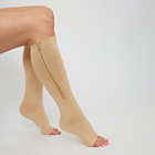 Bas de contention zippés, chair Java