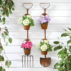 Lot de 2 pots de fleurs rustiques Gainsborough