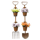 Lot de 2 pots de fleurs rustiques Gainsborough