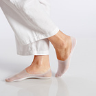 Lot de 4 paires de socquettes invisibles