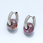 Boucles d'oreilles "Améthyste" Amélie di Santi