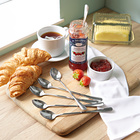 Lot de 6 cuillères à long manche