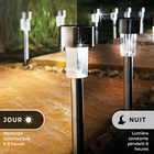Lot de 4 lampes de jardin Gainsborough
