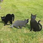 Lot de 3 épouvantails Chats Gainsborough