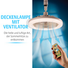 Ventilateur de plafond avec lumière Bergström