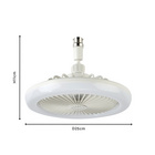 Ventilateur de plafond avec lumière Bergström