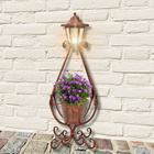 Porte-plantes avec lanterne LED Gainsborough