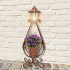 Porte-plantes avec lanterne LED Gainsborough
