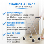 Chariot à linge Clarsen