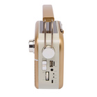 Radio solaire look rétro Bergström