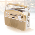 Radio solaire look rétro Bergström